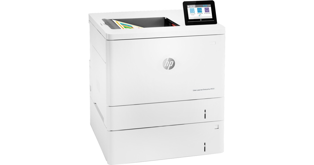 HP Color LaserJet Enterprise M555x, Farblaserdrucker(grau, USB, LAN, WLAN) HP Color LaserJet Enterprise M555x, Farblaserdrucker(grau, USB, LAN, WLAN)