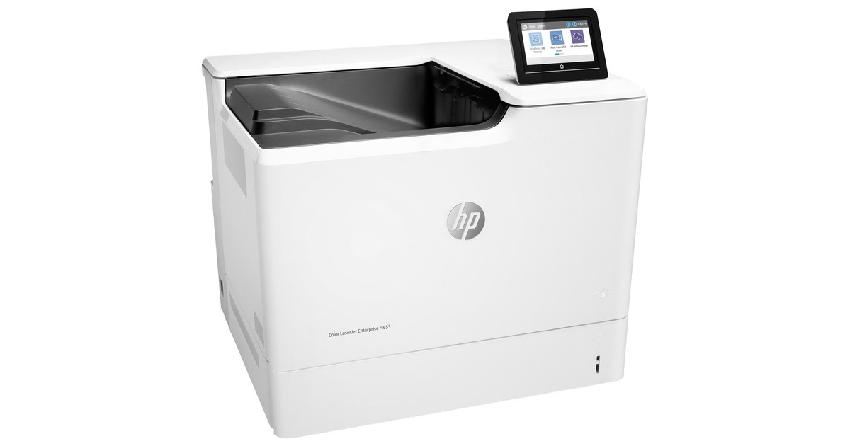 HP Color LaserJet Enterprise M653dn, Farblaserdrucker(grau/schwarz, USB, LAN) HP Color LaserJet Enterprise M653dn, Farblaserdrucker(grau/schwarz, USB, LAN)
