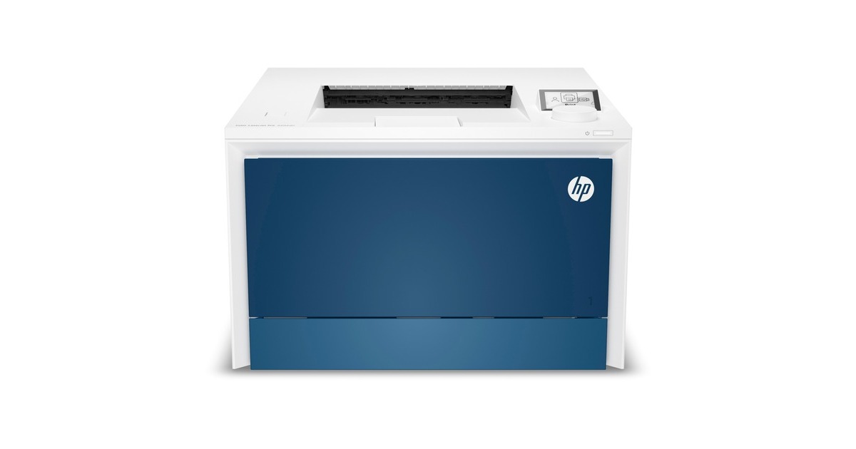 HP Color LaserJet Pro 4202dn, Farblaserdrucker(weiß/blau, USB, LAN)