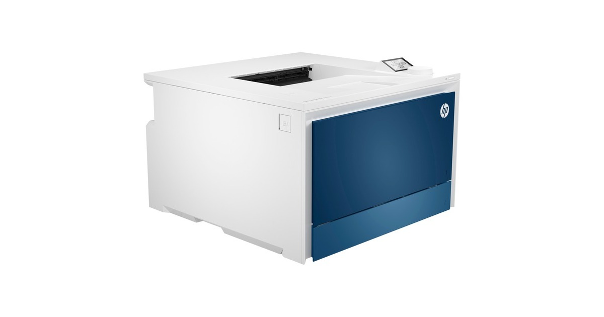 HP Color LaserJet Pro 4202dw, Farblaserdrucker(weiß/blau, USB, LAN, WLAN)