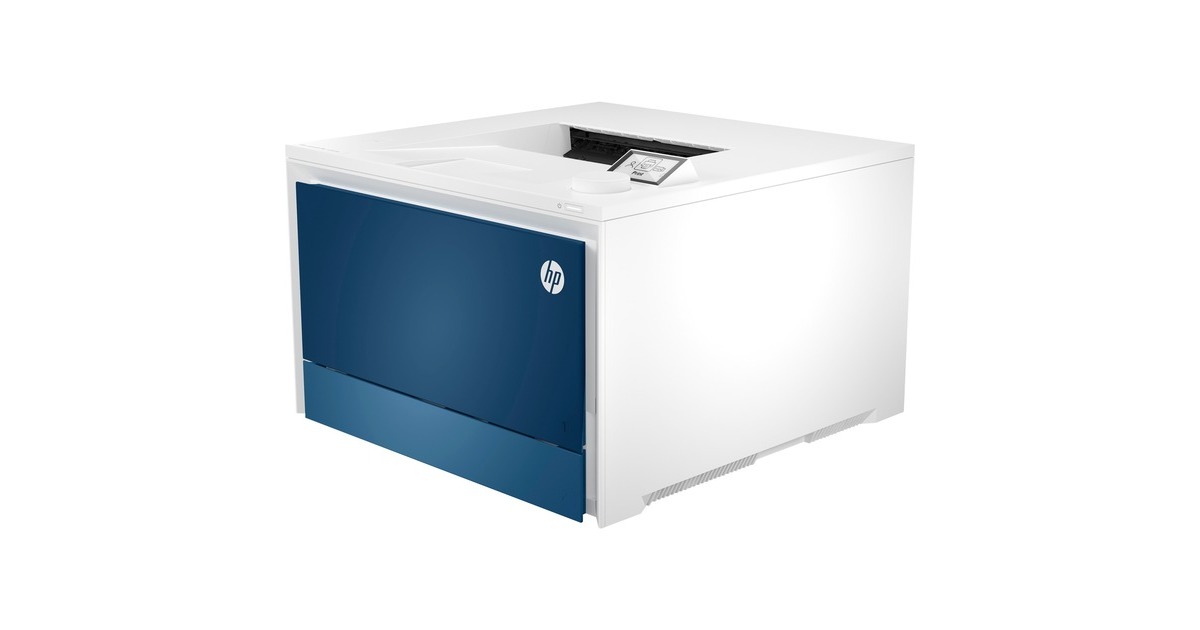 HP Color LaserJet Pro 4202dw, Farblaserdrucker(weiß/blau, USB, LAN, WLAN)