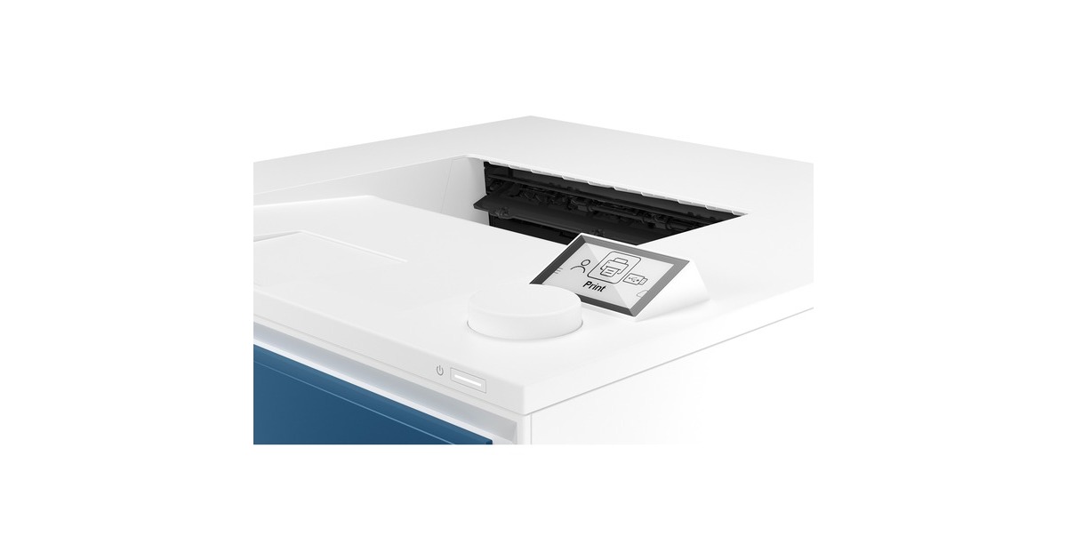 HP Color LaserJet Pro 4202dw, Farblaserdrucker(weiß/blau, USB, LAN, WLAN)