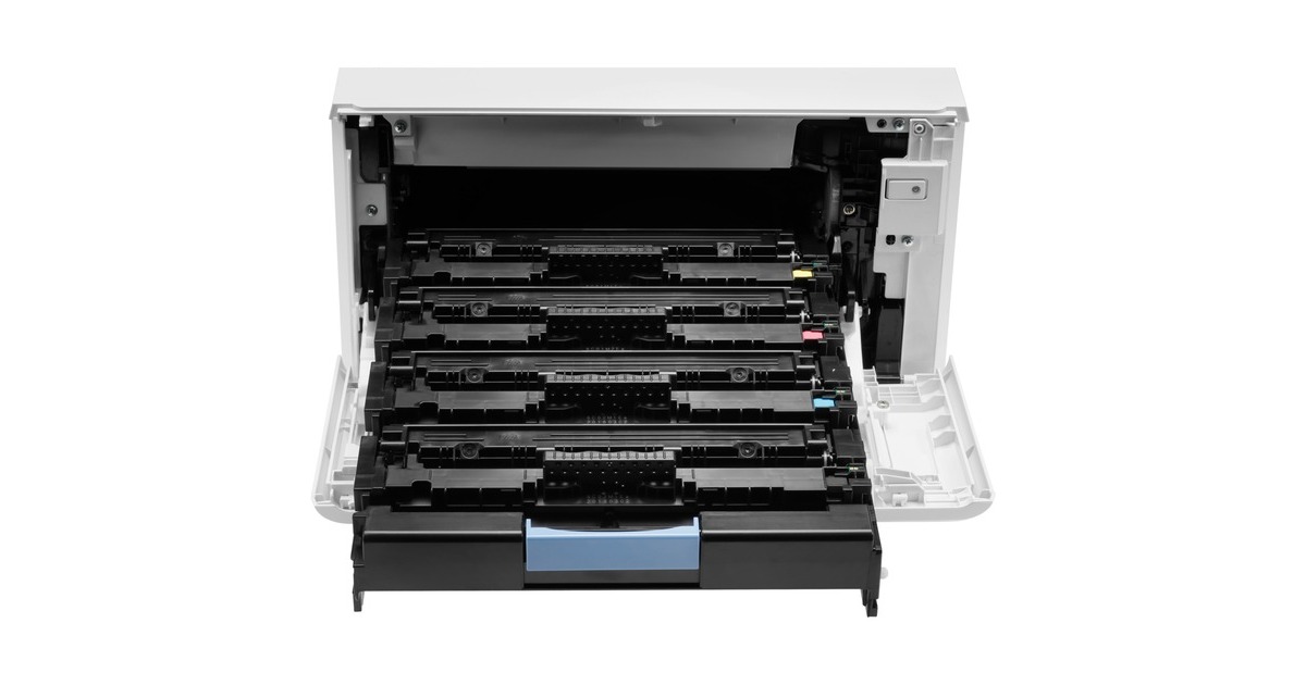HP Color LaserJet Pro M454dw, Farblaserdrucker(grau, USB, LAN)