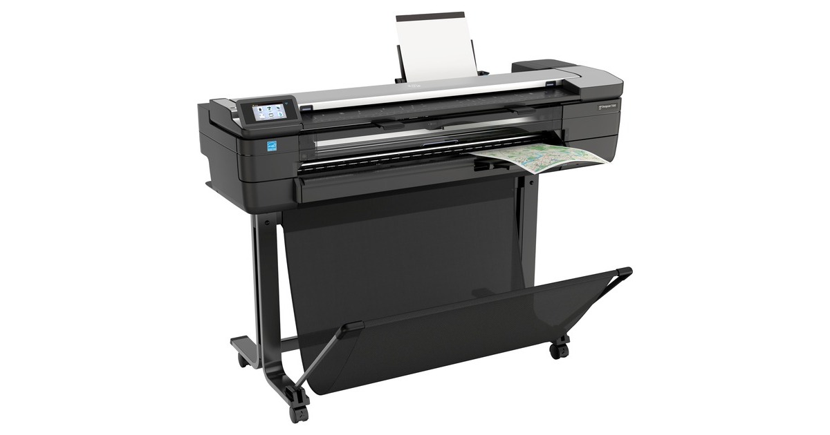 HP Designjet T830 36", Multifunktionsdrucker(schwarz, USB, LAN, WLAN, Scanfunktion)