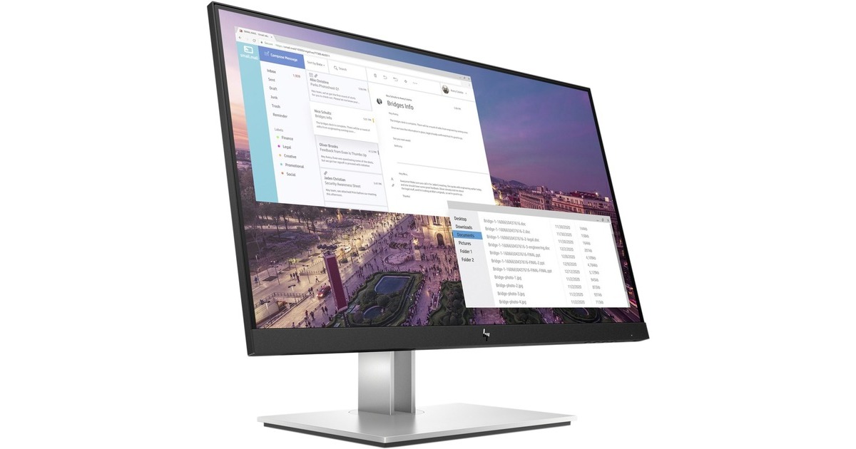 HP E23 G4, LED-Monitor(58.42 cm (23 Zoll), schwarz/silber, FullHD, IPS, HDMI) HP E23 G4, LED-Monitor(58.42 cm (23 Zoll), schwarz/silber, FullHD, IPS, HDMI)