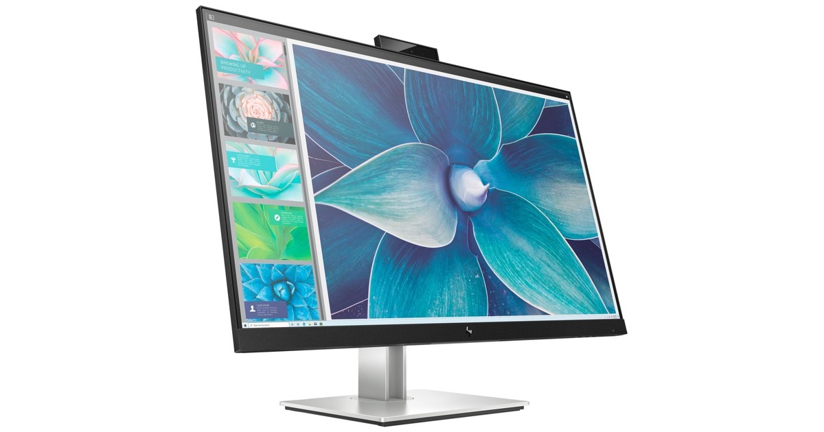 HP E27d G4, LED-Monitor(69 cm (27 Zoll), schwarz/silber, QHD, IPS, Webcam, USB-C)