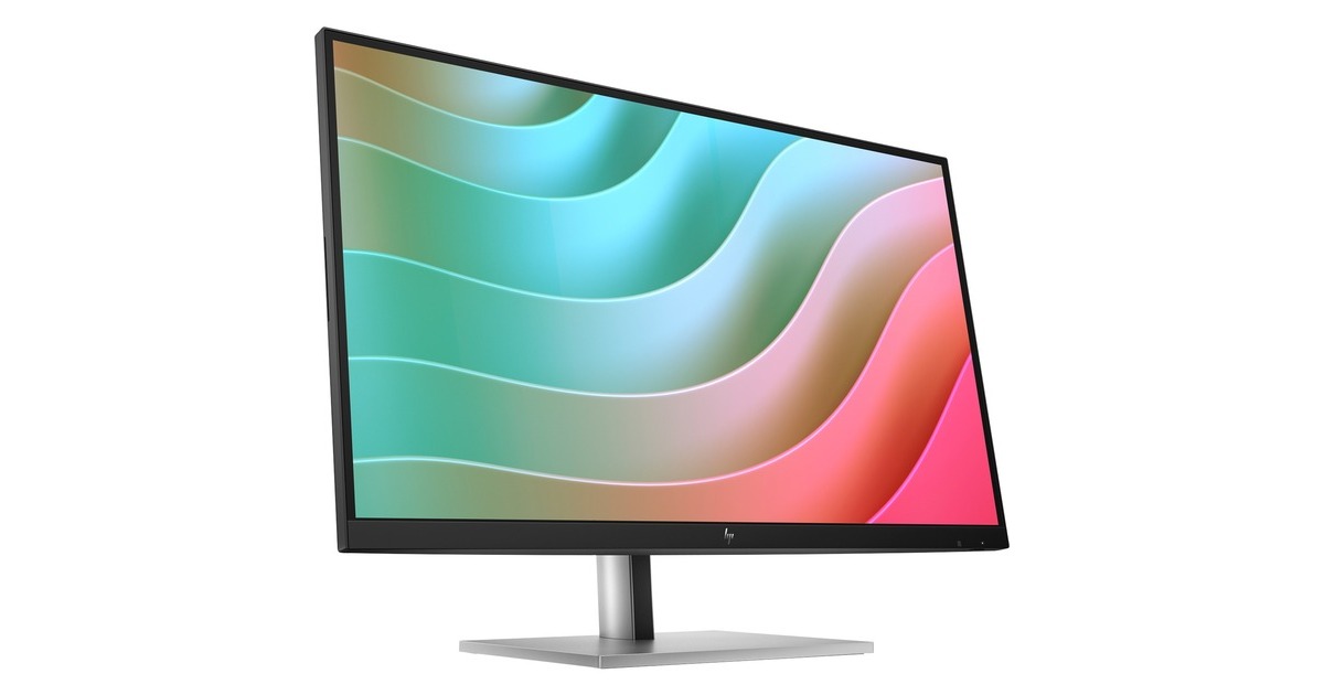 HP E27k G5, LED-Monitor(68.6 cm (27 Zoll), schwarz/silber, UltraHD/4K, IPS, DisplayPort, HDMI, USB-Hub, Pivot)
