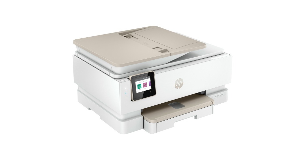 HP ENVY Inspire 7920e All-in-One, Multifunktionsdrucker(hellgrau/beige, HP+, Instant Ink, USB, WLAN, Scan, Kopie)