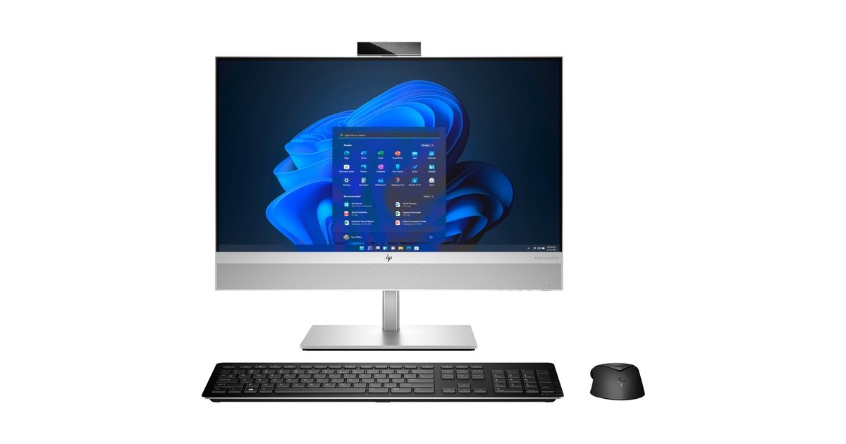 HP EliteOne 840 G9 All-in-One-PC (5V8K0EA), PC-System(silber, Windows 11 Pro 64-Bit, Wolf Pro Security Edition)