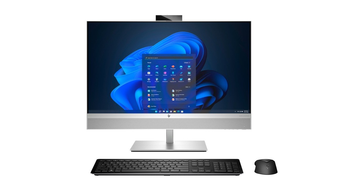 HP EliteOne 870 G9 All-in-One-PC (5V8K3EA), PC-System(silber, Windows 11 Pro 64-Bit, Wolf Pro Security Edition)