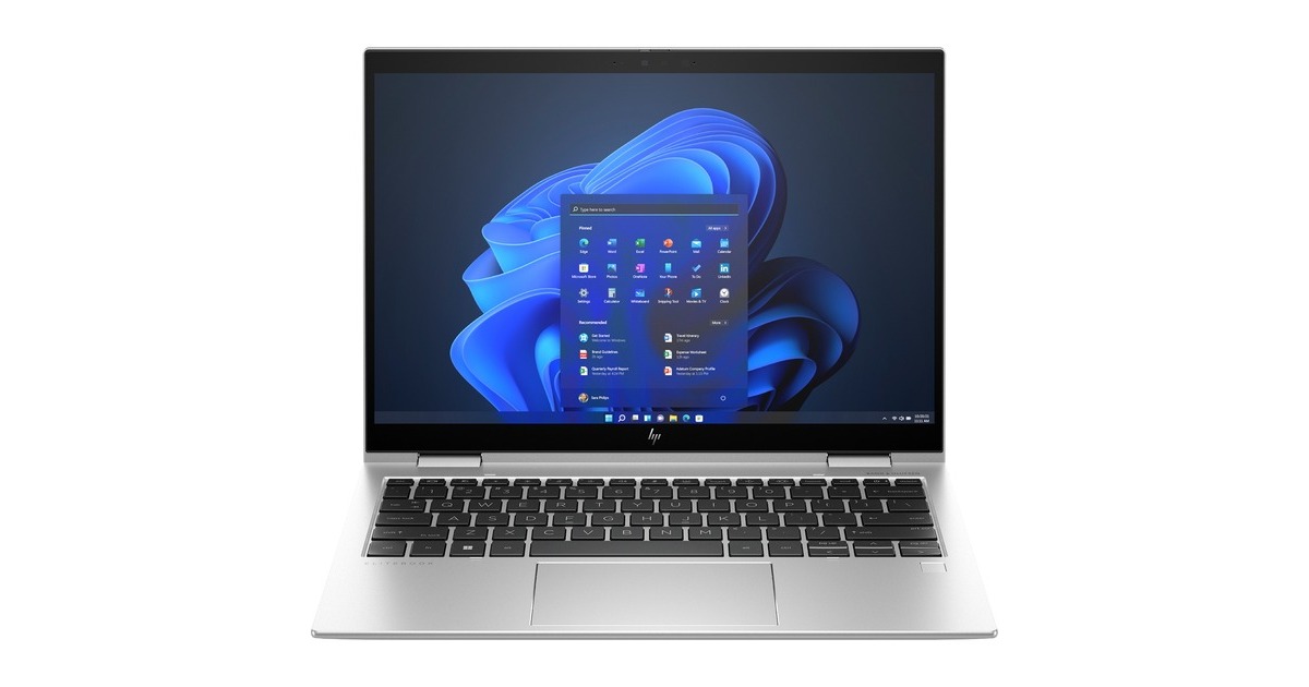 HP Elite x360 830 G10 (818L6EA), Notebook(silber, Windows 11 Pro 64-Bit, 33.8 cm (13.3 Zoll), 1 TB SSD)