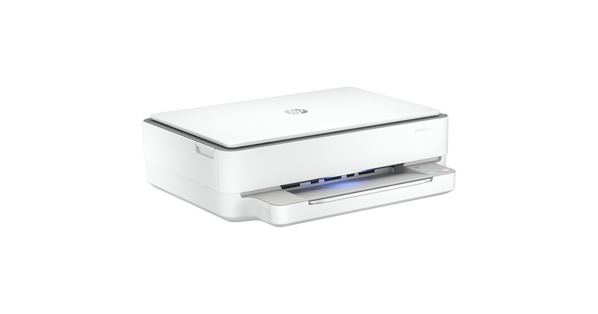 HP Envy 6020e All-on-One, Multifunktionsdrucker(weiß/grau, HP+, Instant Ink, USB, WLAN, Scan, Kopie)