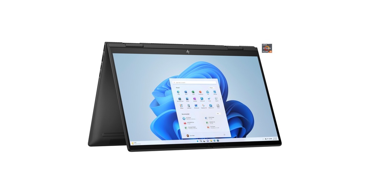 HP Envy x360 15-fh0055ng, Notebook(schwarz, Windows 11 Home 64-Bit, 39.6 cm (15.6 Zoll), 512 GB SSD) HP Envy x360 15-fh0055ng, Notebook(schwarz, Windows 11 Home 64-Bit, 39.6 cm (15.6 Zoll), 512 GB SSD)