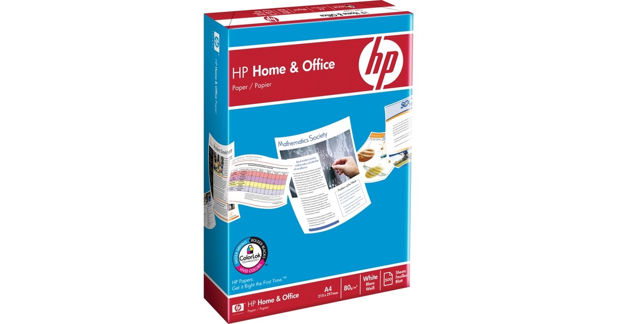 HP Home & Office 80g 210x297 (CHP150), Papier(DIN A4 (80g/m²), 500 Blatt)