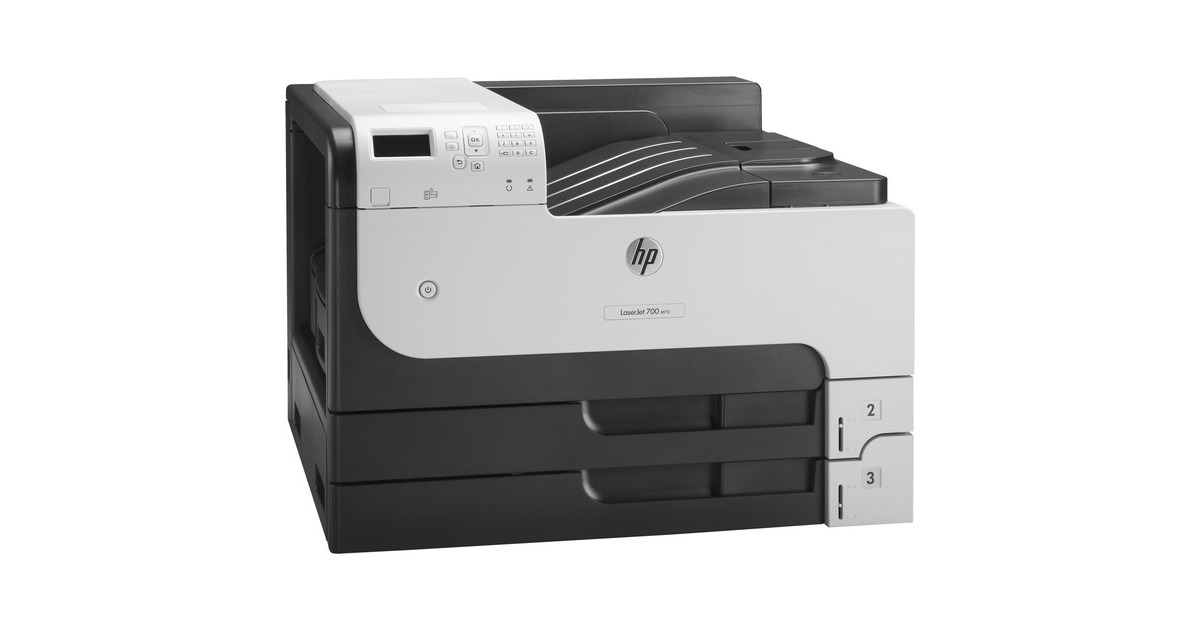 HP LaserJet Enterprise 700 M712dn (CF236A), Laserdrucker(weiß/schwarz, USB/LAN)