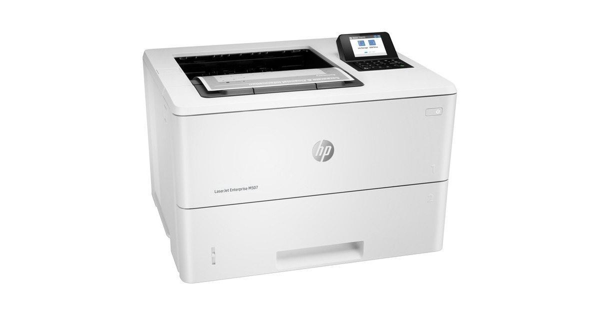 HP LaserJet Enterprise M507dn, Laserdrucker(grau/schwarz, USB, LAN)