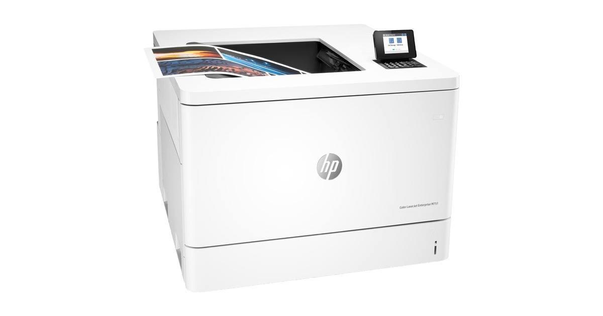 HP LaserJet Enterprise M751dn, Farblaserdrucker(blaugrau, USB, LAN)