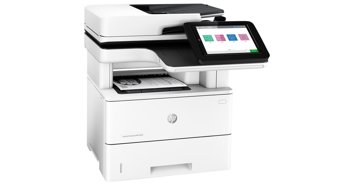 HP LaserJet Enterprise MFP M528dn, Multifunktionsdrucker(grau/schwarz, USB, LAN, Scan, Kopie)