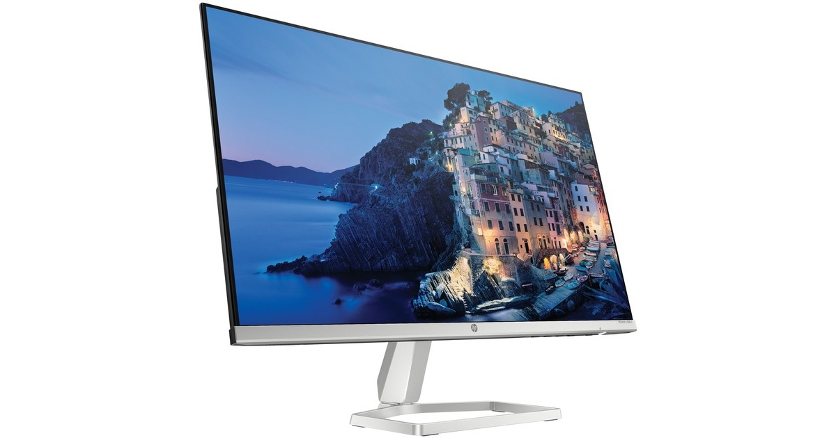 HP M24fd, LED-Monitor(61 cm (24 Zoll), silber/schwarz, FullHD, AMD Free-Sync, USB-C)