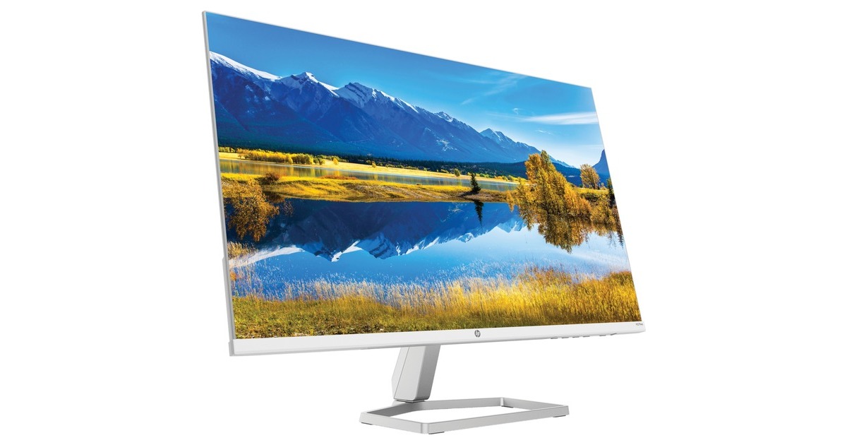 HP M27fwa, LED-Monitor(69 cm (27 Zoll), silber/weiß, FullHD, 75 Hz, AMD Free-Sync)