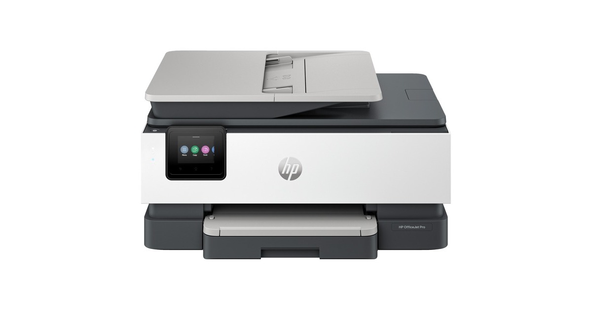 HP OfficeJet Pro 8122e, Multifunktionsdrucker(grau, HP+, Instant Ink, USB, WLAN, Kopie, Scan)