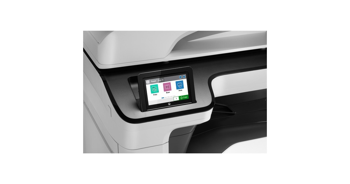 HP PageWide Color MFP 774dn, Multifunktionsdrucker(grau/schwarz, USB, LAN, Kopie, Scan, Fax)