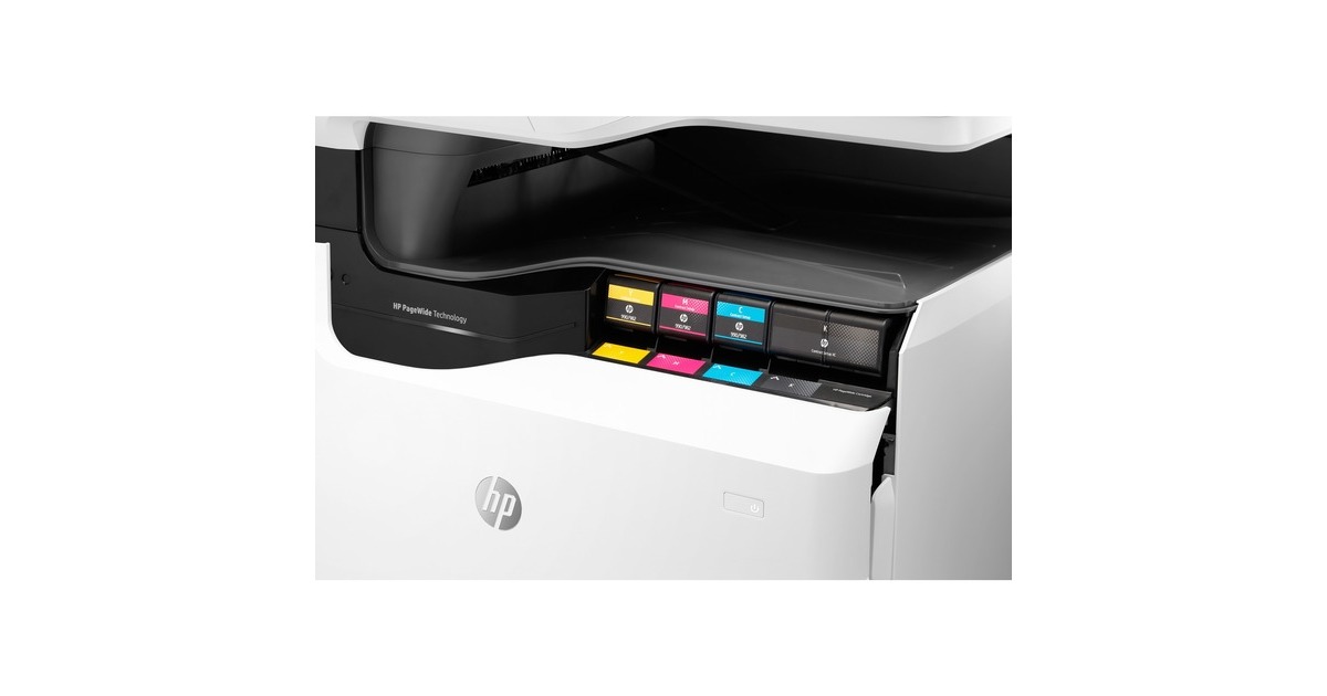 HP PageWide Color MFP 774dn, Multifunktionsdrucker(grau/schwarz, USB, LAN, Kopie, Scan, Fax)