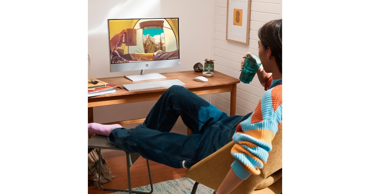 HP Pavilion All-in-One 24-ca2001ng, PC-System(weiß, Windows 11 Home 64-Bit)