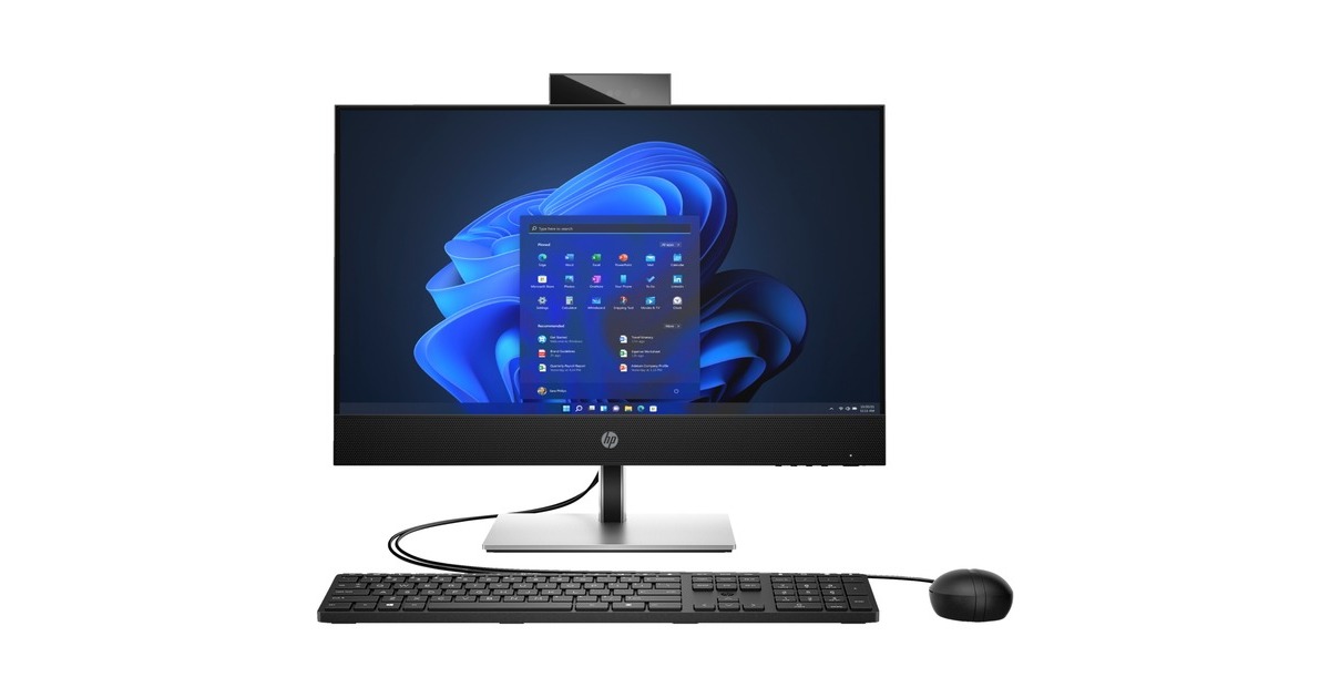 HP ProOne 440 G9 All-in-One-PC (936M0EA), PC-System(schwarz/silber, Windows 11 Pro 64-Bit)