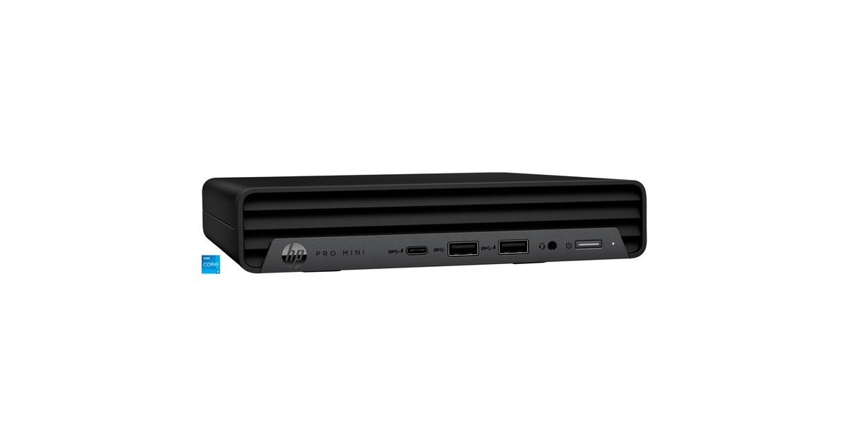 HP Pro Mini 400 G9 (6U6H2ES), Mini-PC(schwarz, Windows 11 Pro 64-Bit)