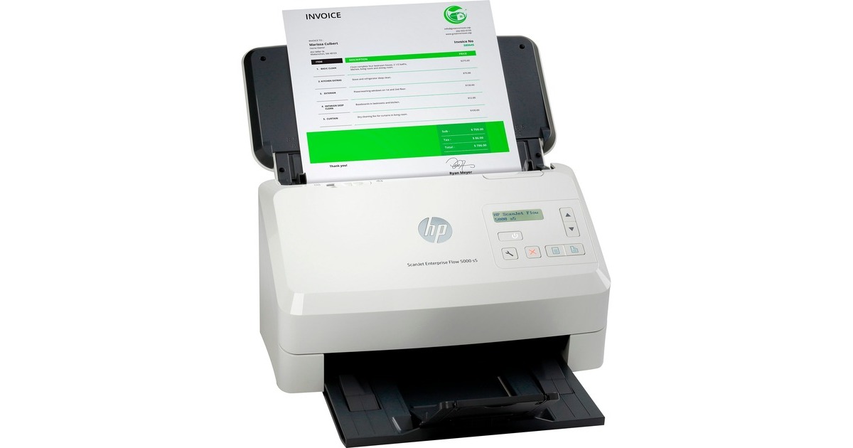 HP ScanJet Enterprise Flow 5000 s5, Einzugsscanner(grau) HP ScanJet Enterprise Flow 5000 s5, Einzugsscanner(grau)