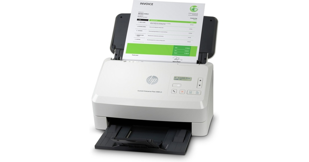 HP ScanJet Enterprise Flow 5000 s5, Einzugsscanner(grau)