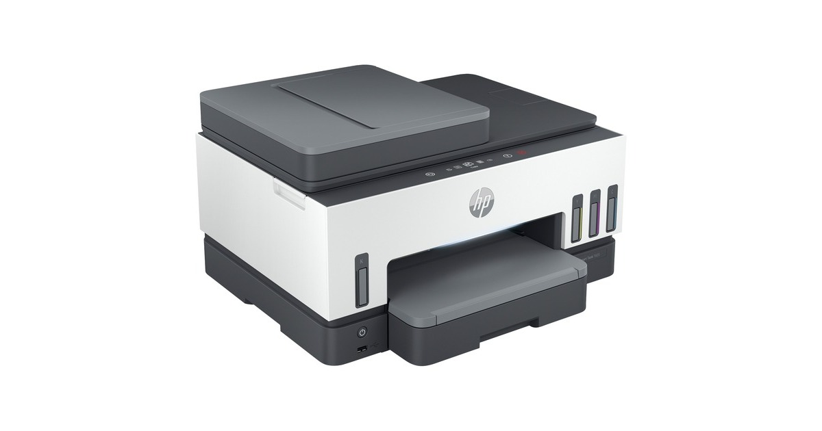 HP Smart Tank 7605, Multifunktionsdrucker(grau/weiß, USB, LAN, WLAN, Bluetooth) HP Smart Tank 7605, Multifunktionsdrucker(grau/weiß, USB, LAN, WLAN, Bluetooth)