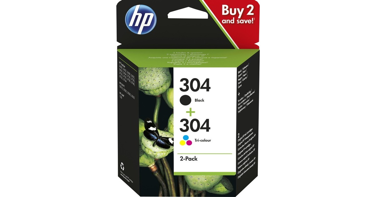 HP Tinte 2er-Pack Nr. 304 (3JB05AE)