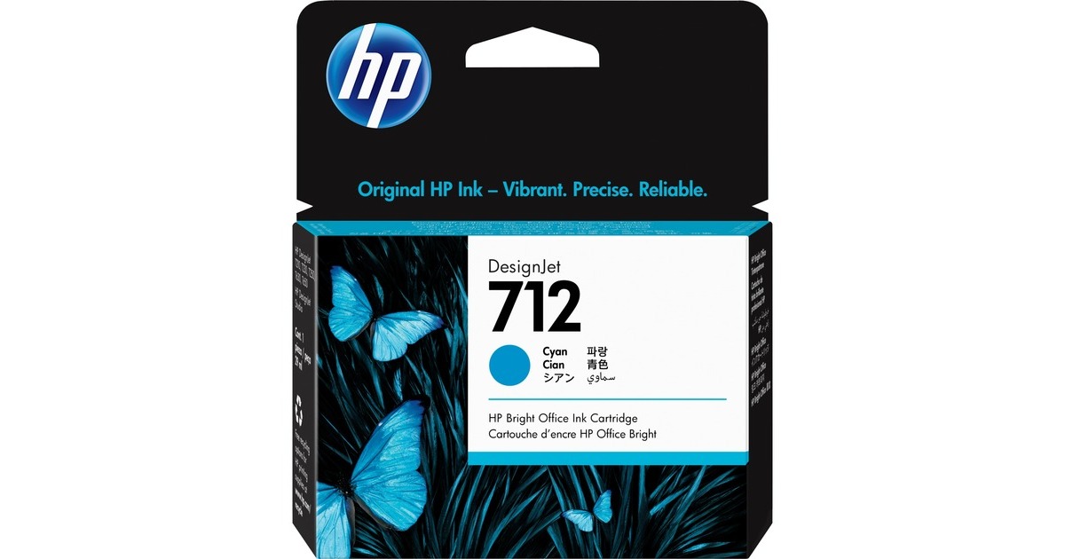 HP Tinte cyan Nr. 712 (3ED67A)