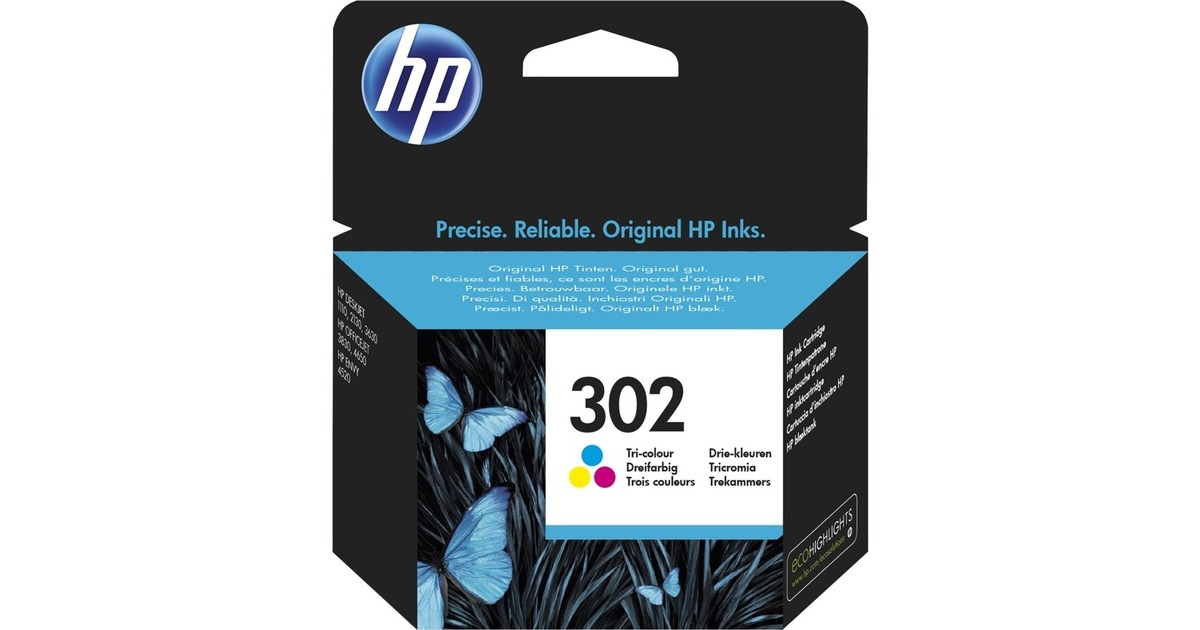 HP Tinte dreifarbig Nr. 302 (F6U65AE)
