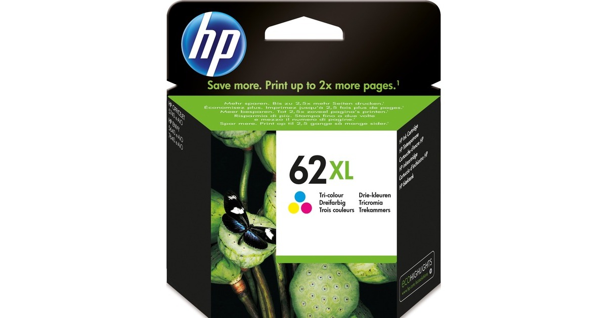 HP Tinte dreifarbig Nr. 62XL (C2P07AE)