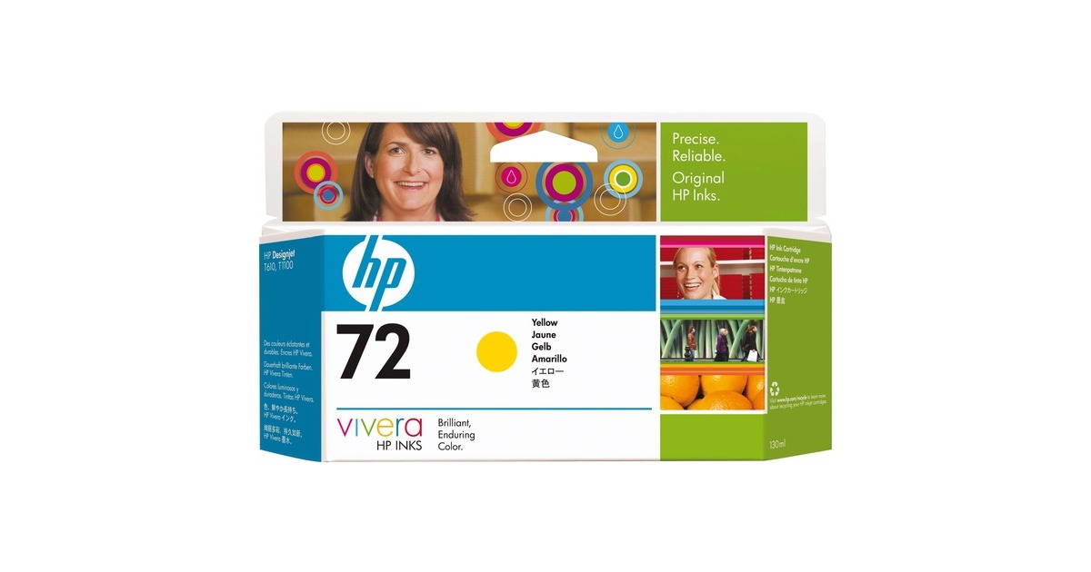 HP Tinte gelb Nr.72 (C9373A)