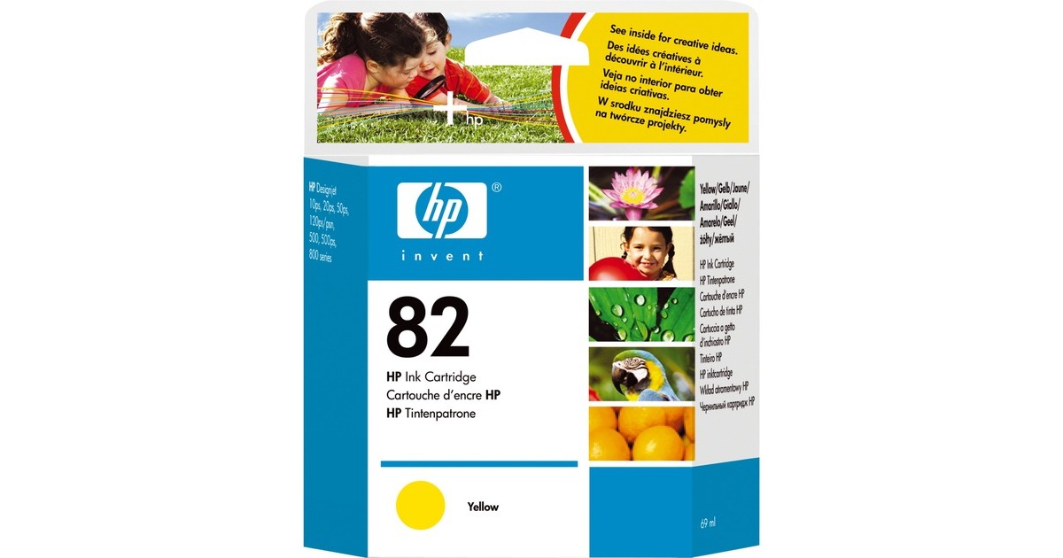 HP Tinte gelb Nr. 82 (C4913A)(Retail)
