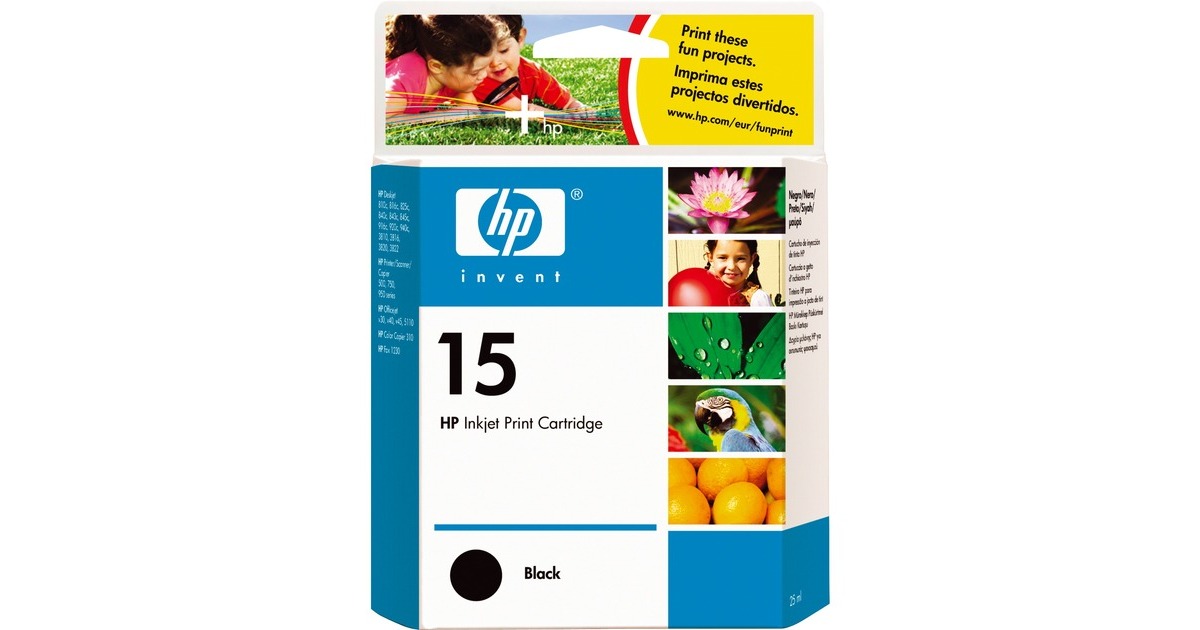 HP Tinte schwarz Nr. 15 (C6615DE)