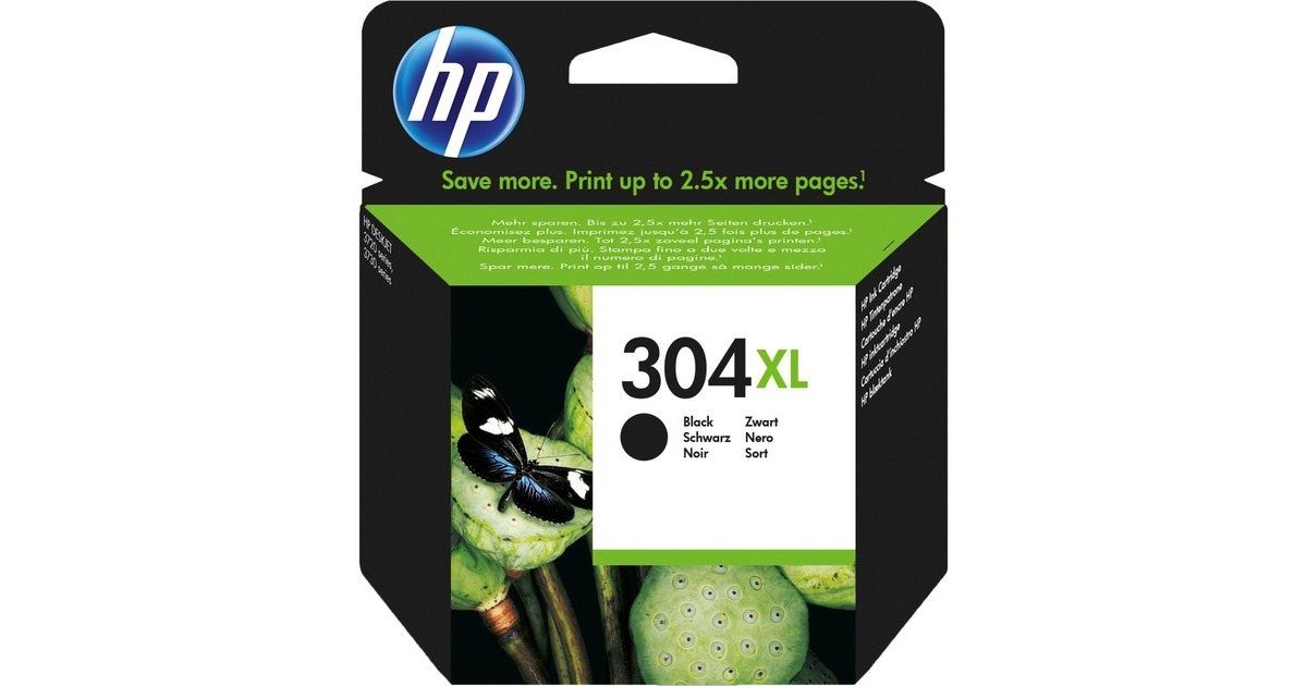 HP Tinte schwarz Nr. 304XL (N9K08AE)