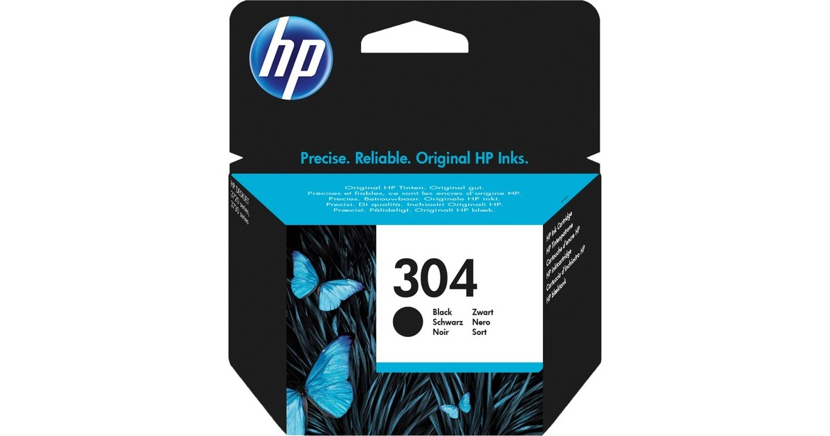 HP Tinte schwarz Nr. 304 (N9K06AE)