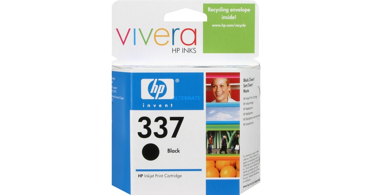 HP Tinte schwarz Nr. 337 (C9364E)(Retail)