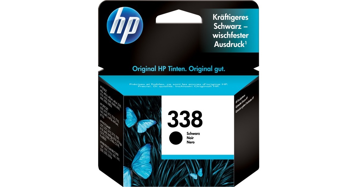 HP Tinte schwarz Nr. 338 (C8765E)(Retail)