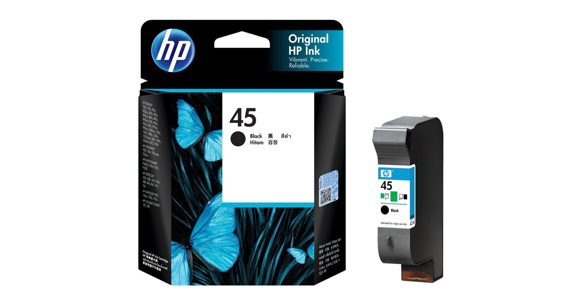 HP Tinte schwarz Nr. 45 (51645A)(Retail)