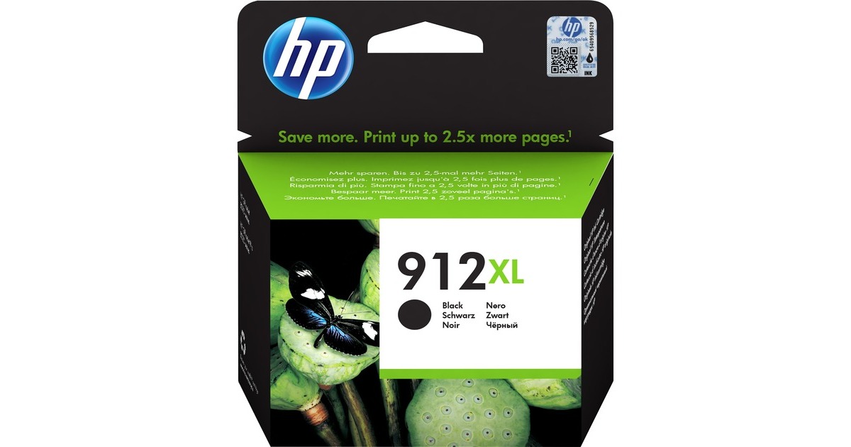 HP Tinte schwarz Nr. 912XL (3YL84AE)