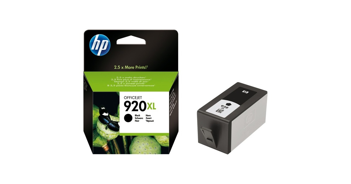HP Tinte schwarz Nr. 920XL (CD975AE)(Retail)