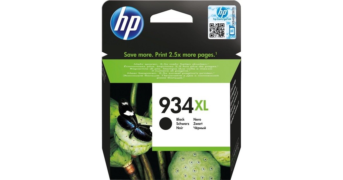 HP Tinte schwarz Nr. 934XL (C2P23AE)
