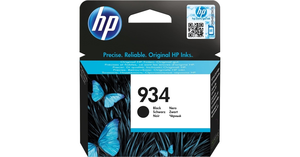 HP Tinte schwarz Nr. 934 (C2P19AE)