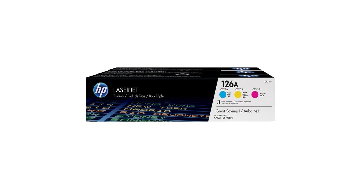 HP Toner Combopack 126A (CF341A)